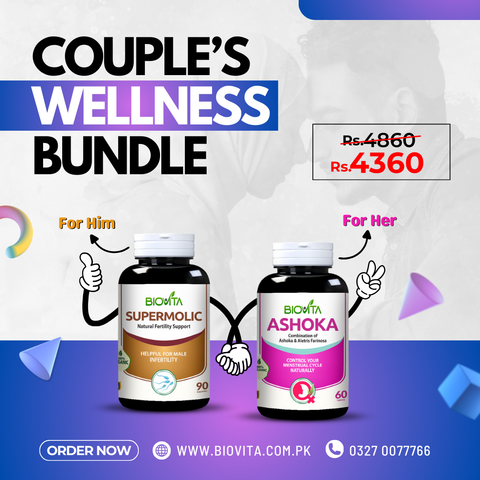 Couple Wellness Bundle - Supermolic & Ashoka
